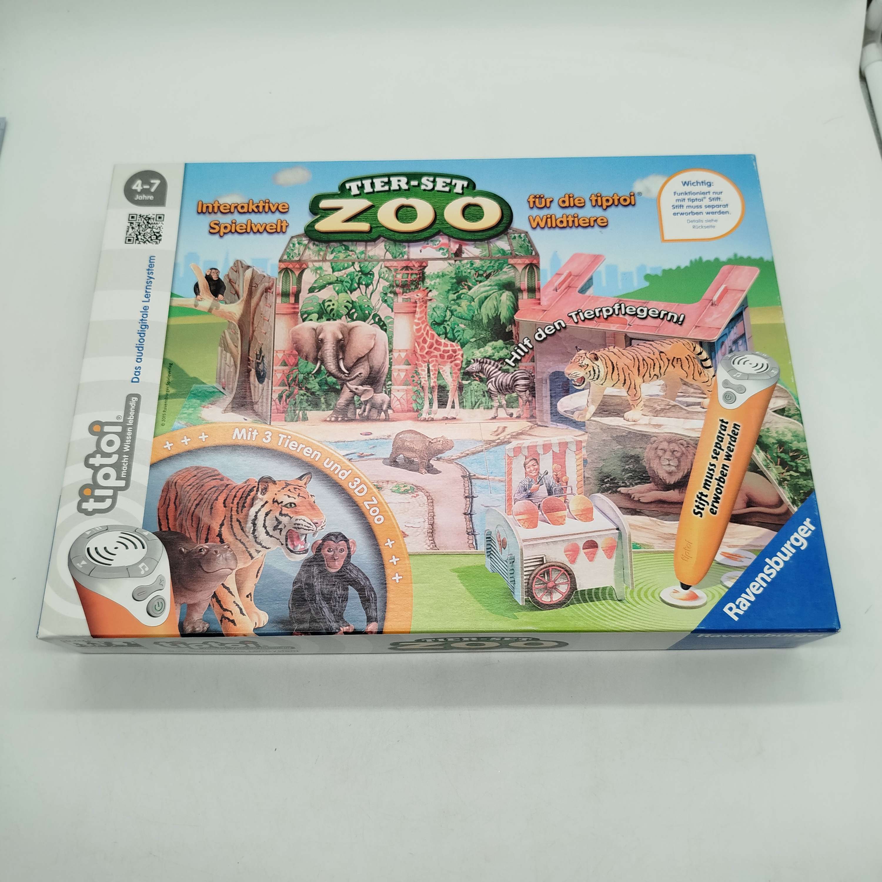 Ravensburger TipToi Tier-Set Zoo 831592 gebraucht, ab 6 7 8 Jahre | ✅ geprüft